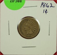 1862 Indian Cent G
