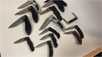 Dakota, Frost Cutlery, Marine Corp Folding Knives