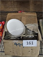 48ct oval ceramic dishes