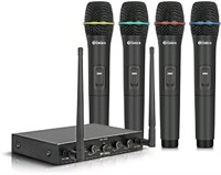 D Debra, Pro UHF 4 Channel Wireless Microphone Sys
