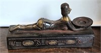 Beautiful Bronze Egyptian Incense Burner