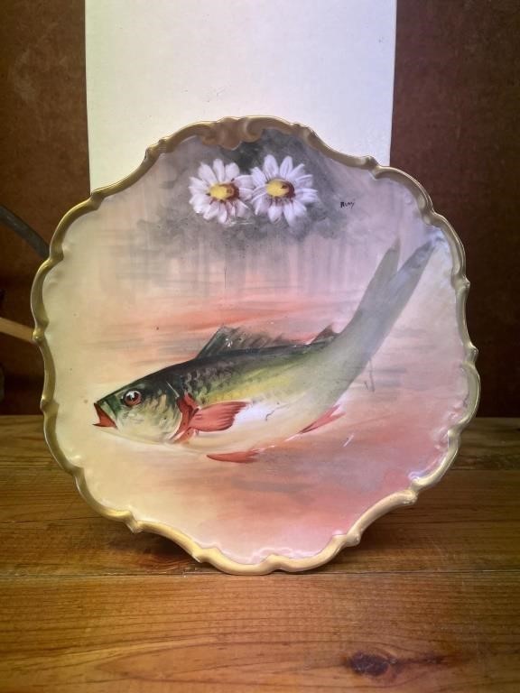 Flambeau Limoges 9 3/8” Charger Plate Hand