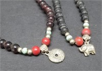 Pair of Vintage Bead Necklaces