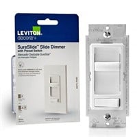 SureSlide 150W LED/CFL Dimmer  White
