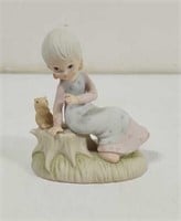 Lefton Christopher collection girl with squirrel
