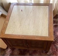 End table with storage