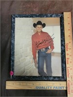 Signed Cowboy Picture - Unverified