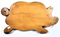 Vintage Wood Pig Cutting Board