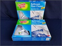 2 New In Box Scotch-Brite Bathroom Floor Cleaners