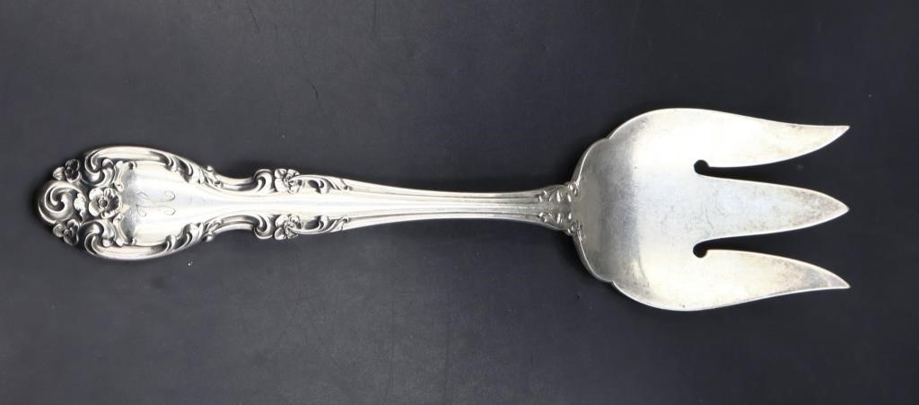 3.6oz Gorham Melrose sterling serving fork