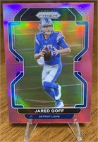 Jared Goff 2021 Prizm Pink