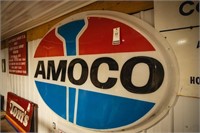 Plastic Amoco Sign (Large)