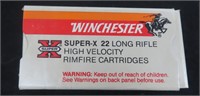 Fifty (50) Winchester Super X .22LR