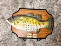 Big Mouth Billy Bass Wall Fish -Not working