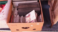 Container of music CDs