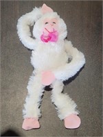 "The Love Chimp" White Collectible Plush