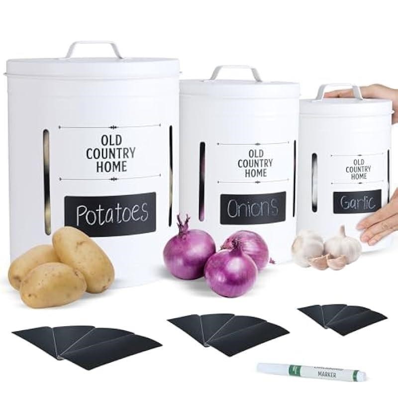 Saratoga Home Potato and Onion Storage Bin