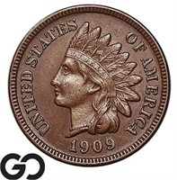 1909 Indian Head Cent, Last Year Minted