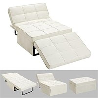 VIAGDO Sleeper Sofa Folding Adjustable Ottoman Bed