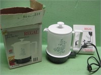 Vintage Regal 5 Cup Hot Pot - Powers Up