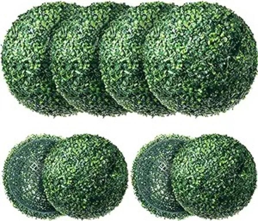 4 Pcs 18.9 Inch Artificial Plant Topiary Balls