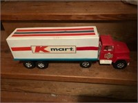 Large plastic KMart truck and trailer