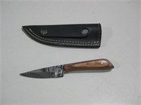 6" Damascus Knife 3" Blade