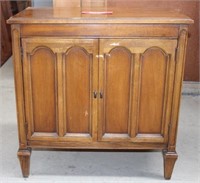 2-Door Cabinet, minor scratches, used for records