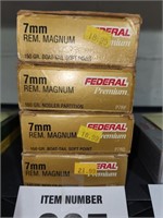 7mm Rem Magnum (74 empty shells) *Note* Bidders, b