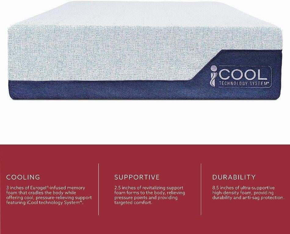 icool gel foam mattress