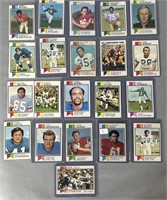 1973 Topps Stars Football Card Lot