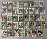39 1972 Topps Baseball Card Lot (high #s)
