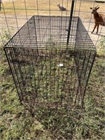 LARGE DOG CRATE NO TRAY 42" X 27" X 30"