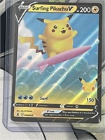 Pokemon Surfing Pikachu V 008/025