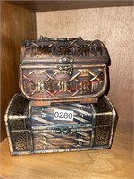 Two Small Treasure Chests (Back room)