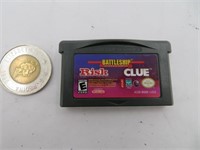 Battleship, Risk & Clue , jeu de Nintendo Game