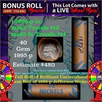 1-5 FREE BU Nickel rolls with win of this 1995-p S