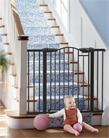 Cumbor 29.7-46" Arched Decor Baby Gate for