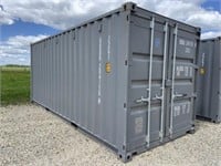 NEW Grey 20' Shipping Container (C-Can)
