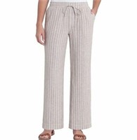 Briggs Women's XL Linen Pant, Beige Extra Large