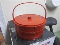 Wooden Bucket w/Handle