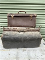 Doctors bag & small suitcase