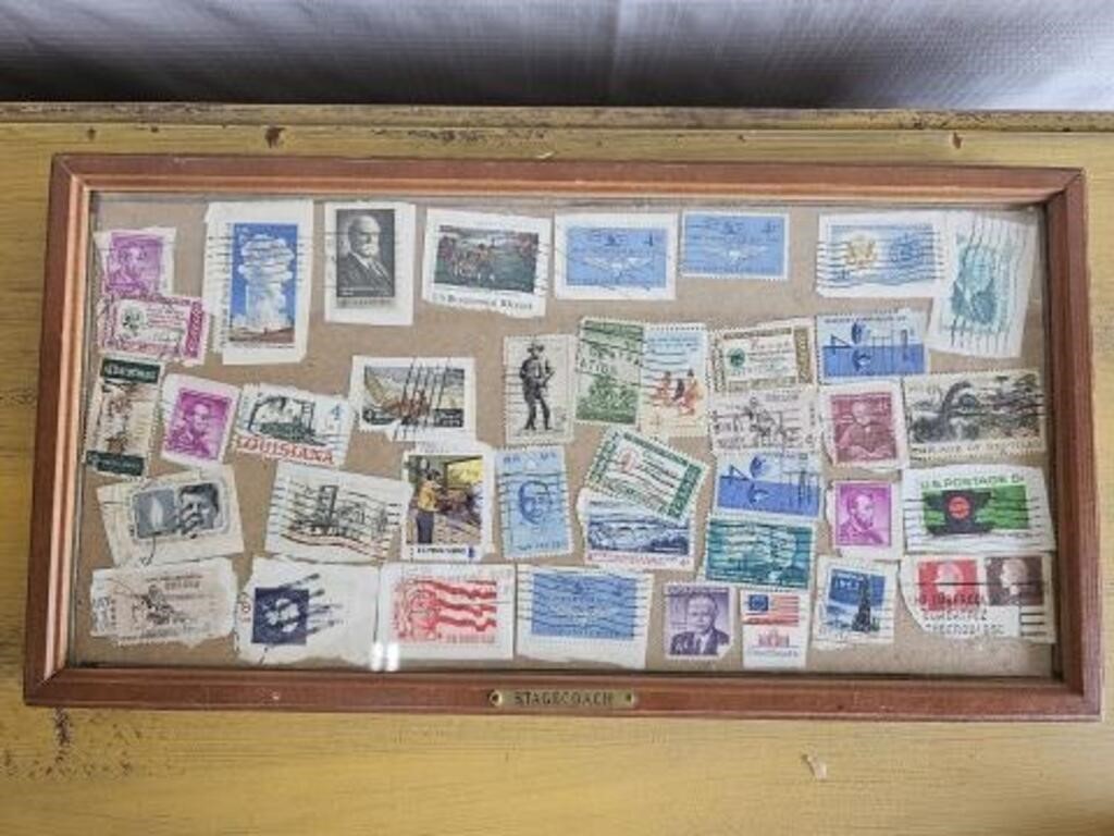Collection of vintage stamps