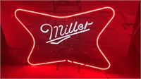 "Miller" Neon Sign