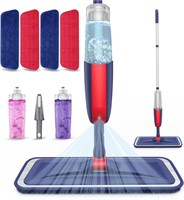 USED- MEXERRIS Spray Mops with 4X Reusable Washabl