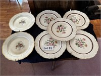 Asst Of Vintage Plates