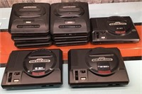 Untested Sega Genesis consoles (9 pieces)