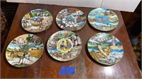 World wide art studio 77-79 Farm product plates