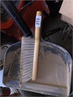 dust pan and broom