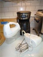 3pc Small Kitchen Appliance - Mr Coffee & Mixers